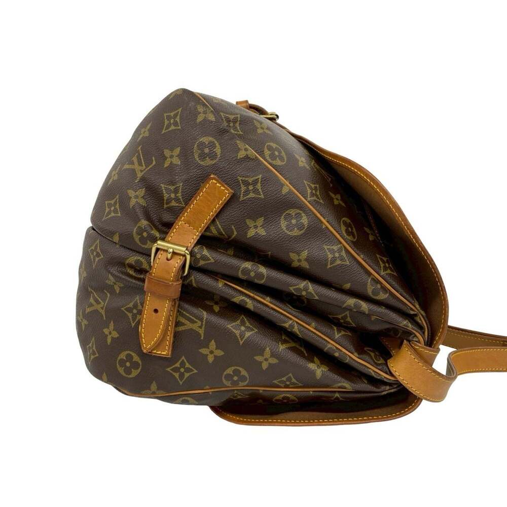 LOUIS VUITTON Vintage Saumur 35 Monogram Leather Shoulder Bag/Body Bag, Brown... - Picture 6 of 10